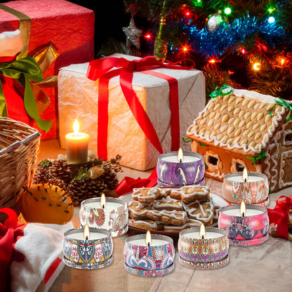 Divertido set 24 velas perfumadas