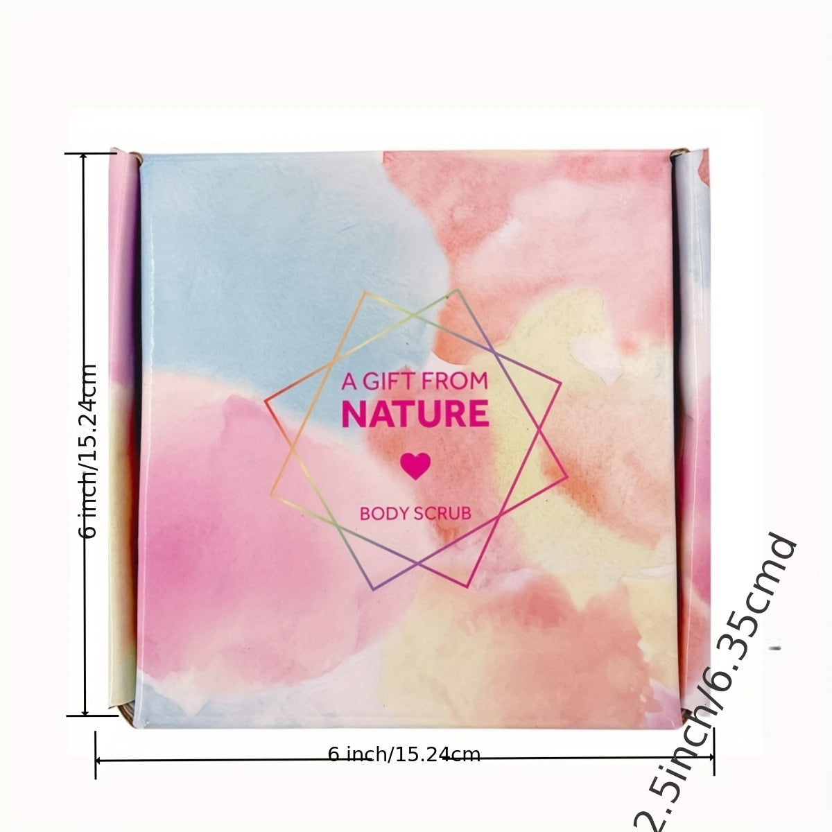 Exfoliante corporal de lujo de 4 piezas para una piel suave