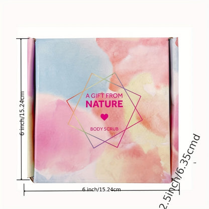 Exfoliante corporal de lujo de 4 piezas para una piel suave