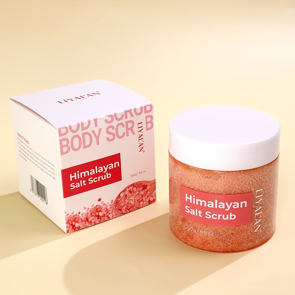 Exfoliante corporal de sal marina del Himalaya