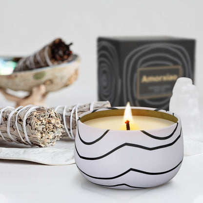 Paquete de 6 velas grandes perfumadas