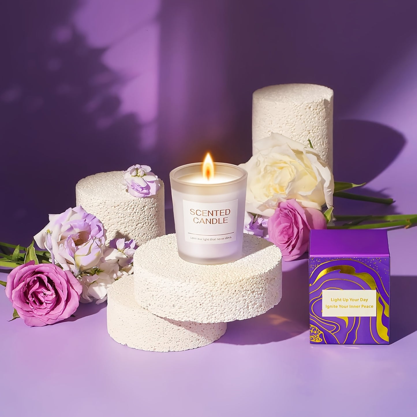 Caja De Regalo Para El Cuidado Del Baño - Incluye Taza, Bombas De Baño, Sales De Baño, Velas..!