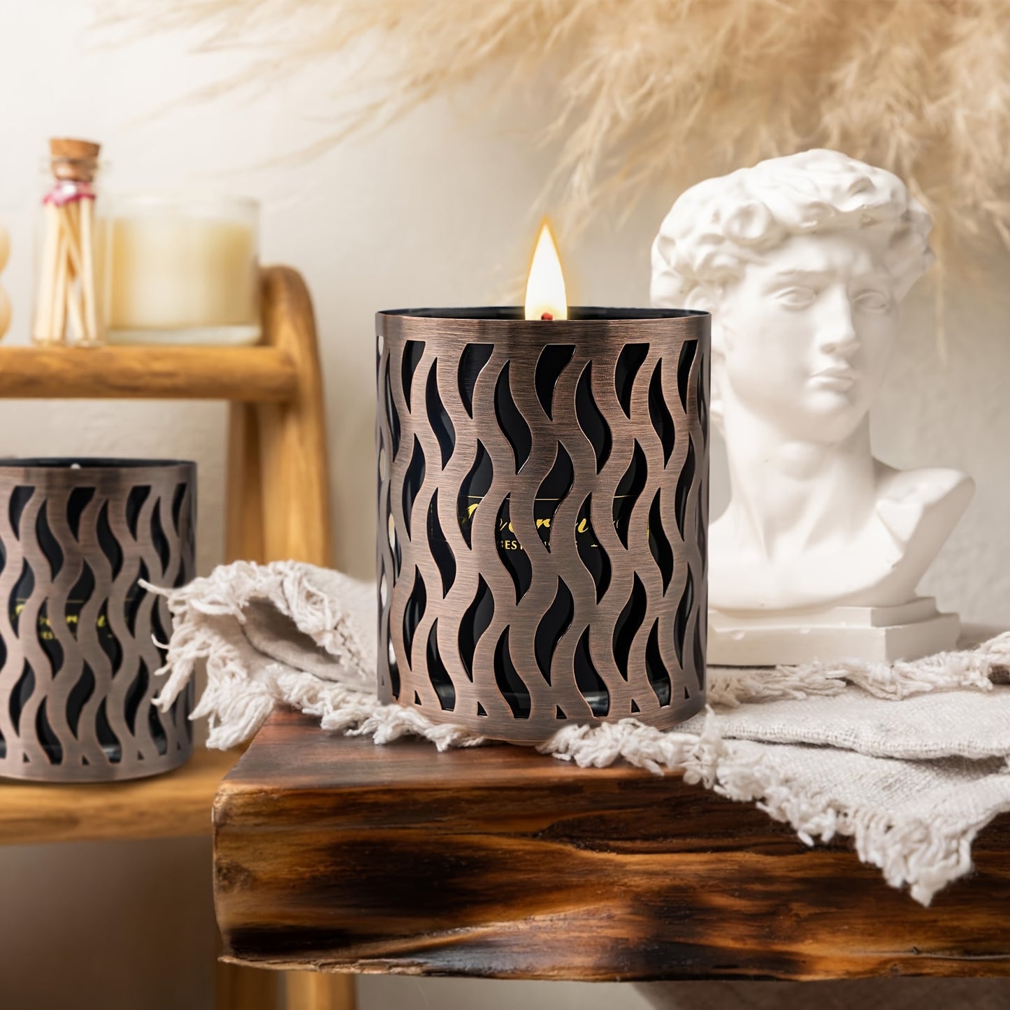 120-hour black soy candles