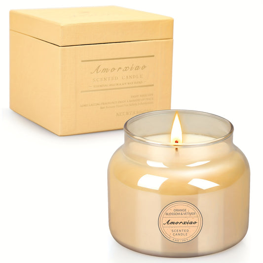 Vela perfumada aromaterapia de flor de azahar