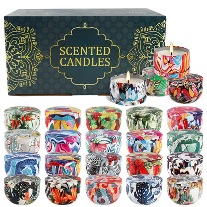 Paquete De 24 Velas Perfumadas