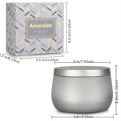 Paquete de 6 velas grandes perfumadas