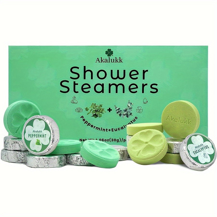 Tabletas de baño con aceites esenciales diferentes aromas