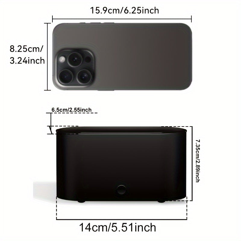 Humidificador y difusor con luz LED de llama simulada de 7 colores