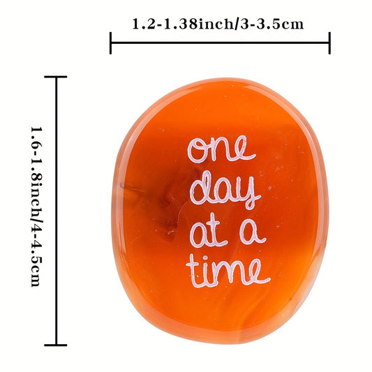 Un día a la vez Cristal de ágata