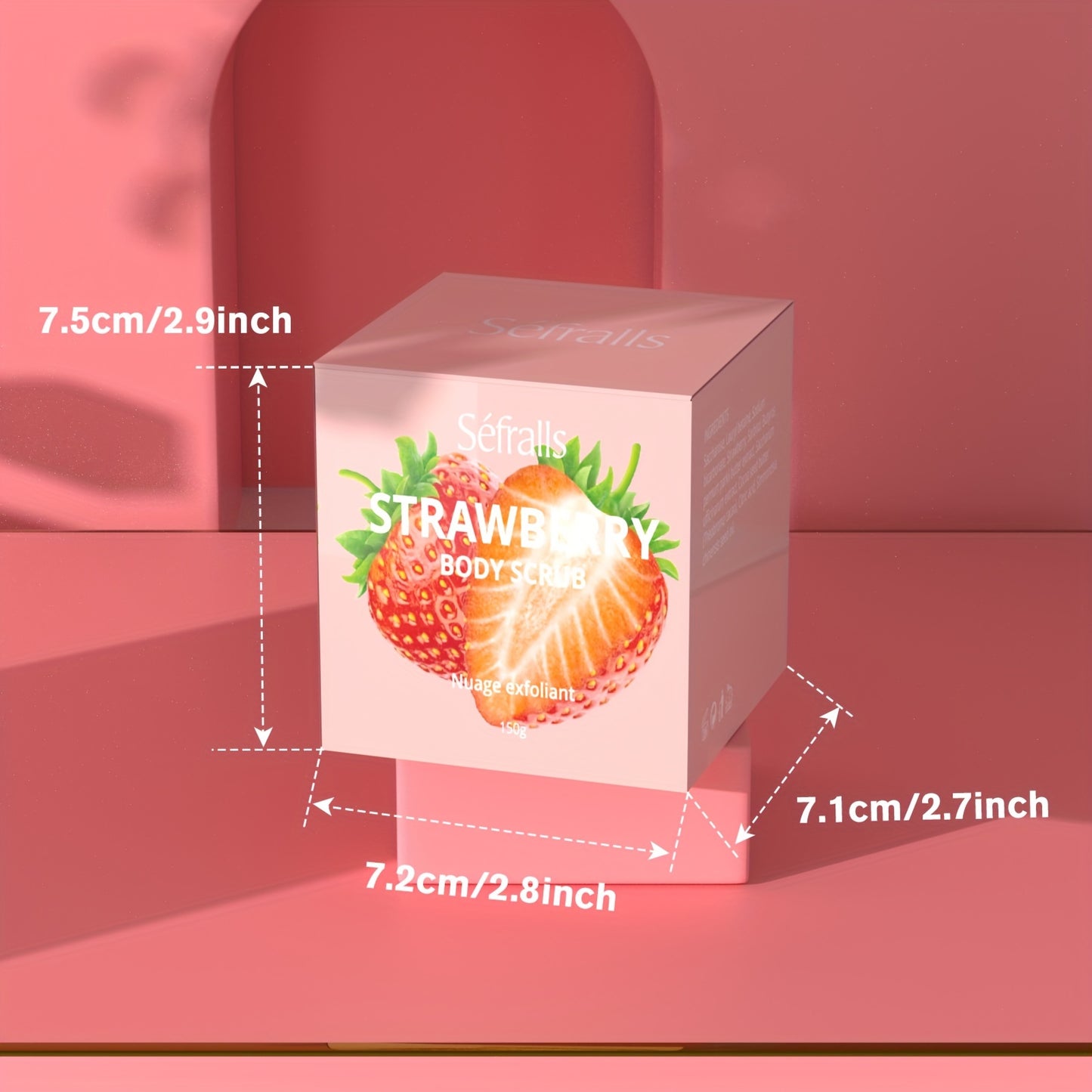 Exfoliante Corporal de Fresa