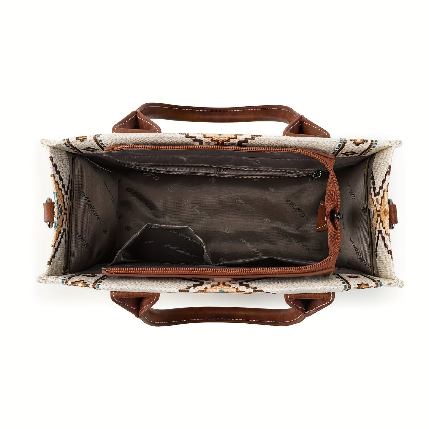 Bolso de mano estilo azteca