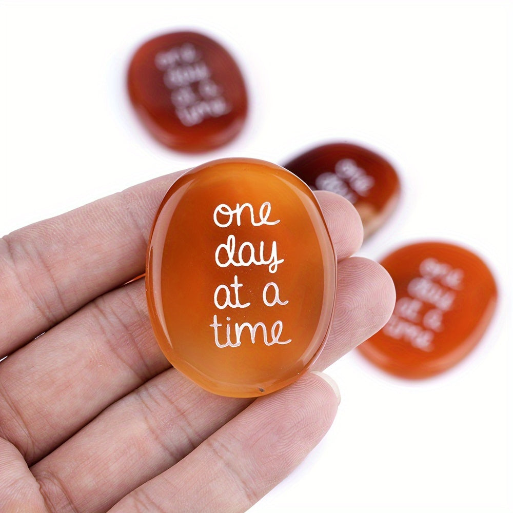 Un día a la vez Cristal de ágata