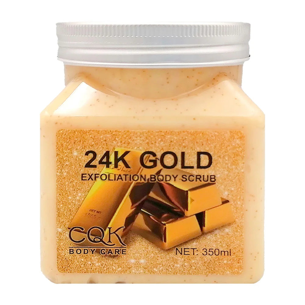 Exfoliante corporal con extracto de oro de 24k Fragancia afrutada