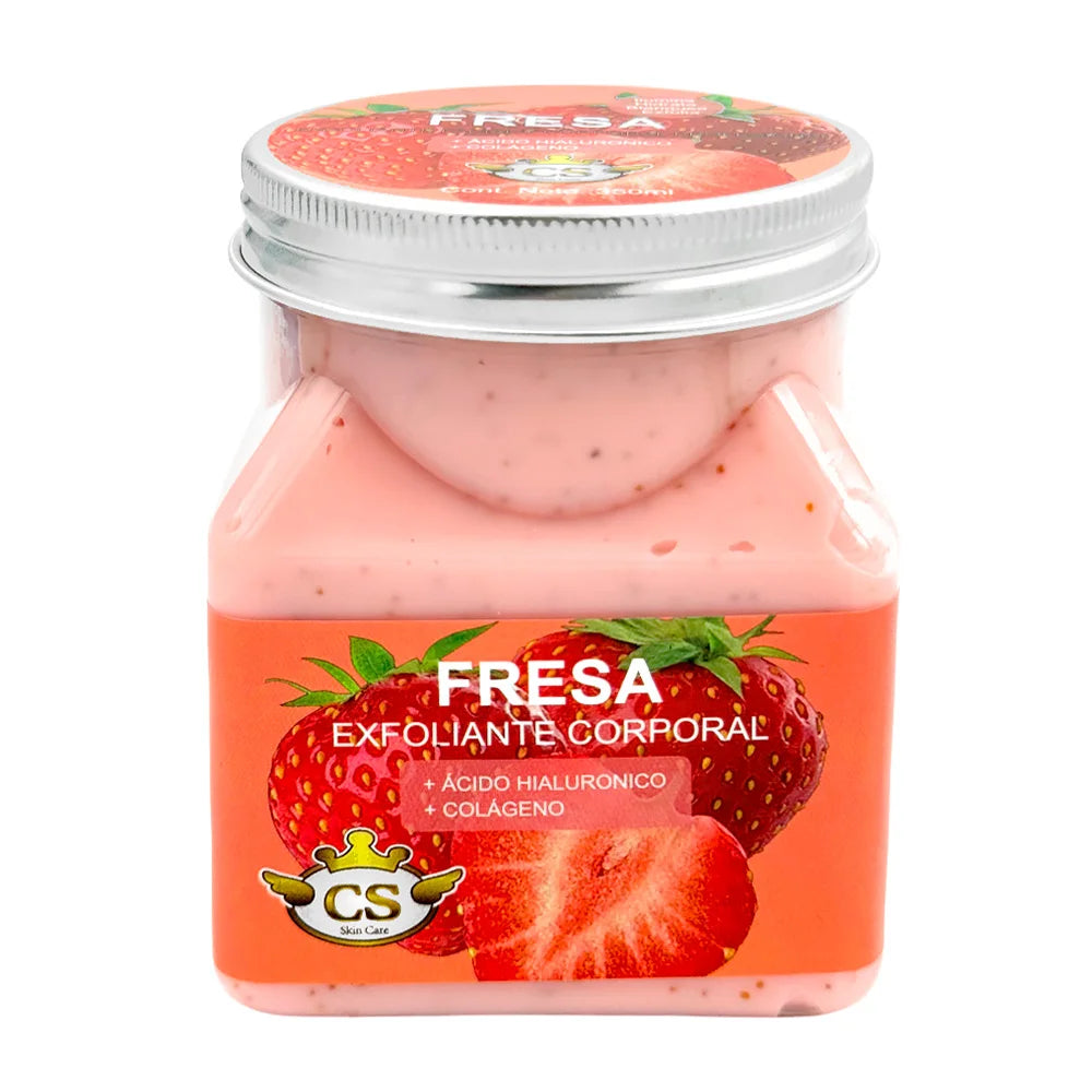 Exfoliante corporal Ácido hialurónico Colágeno Variedad Esencias con aguacate Vitamina C