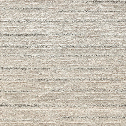 Modern Abstract Handmade Runner Rug Wool Polyester Cotton 