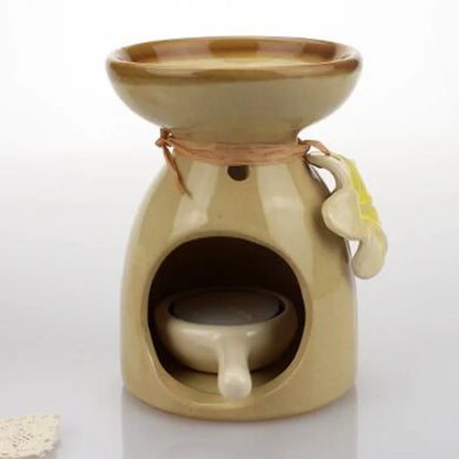 Quemador de aceite esencial de cerámica