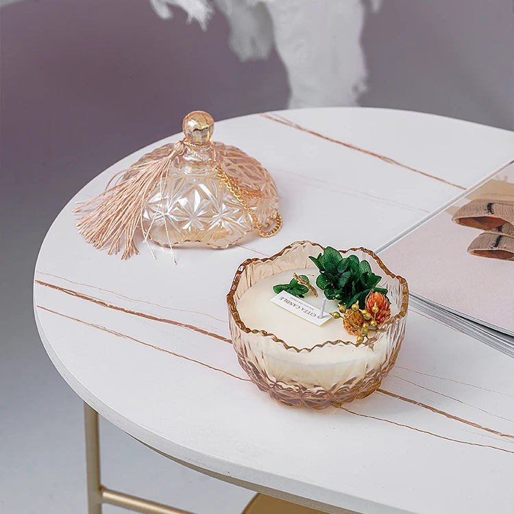 Soy wax candle and fragrance oils 