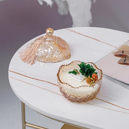 Soy wax candle and fragrance oils 