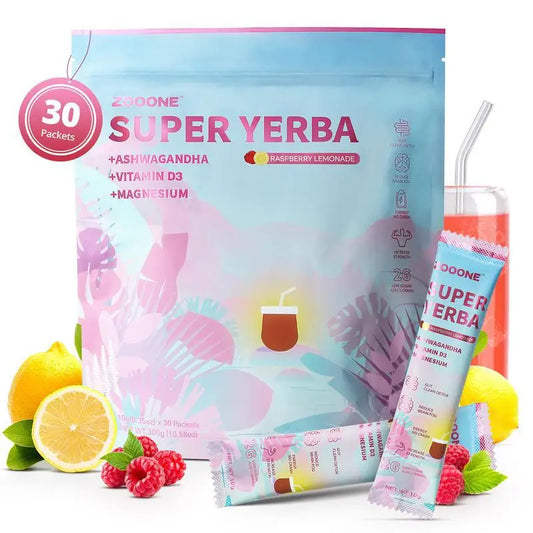 Té Super Yerba Mate Suplementos de hierbas mágicos para aumentar la energía Fibra dietética