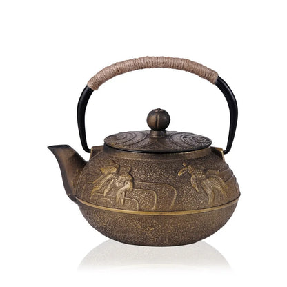 Tetera japonesa de hierro fundido