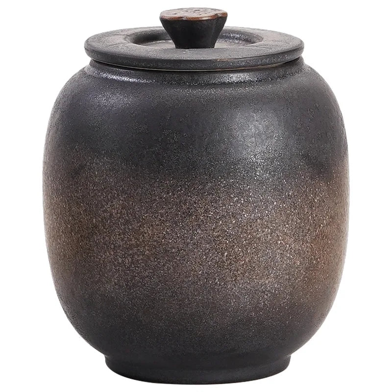 Olla de cerámica estilo japonés