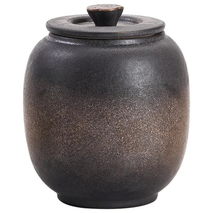 Olla de cerámica estilo japonés