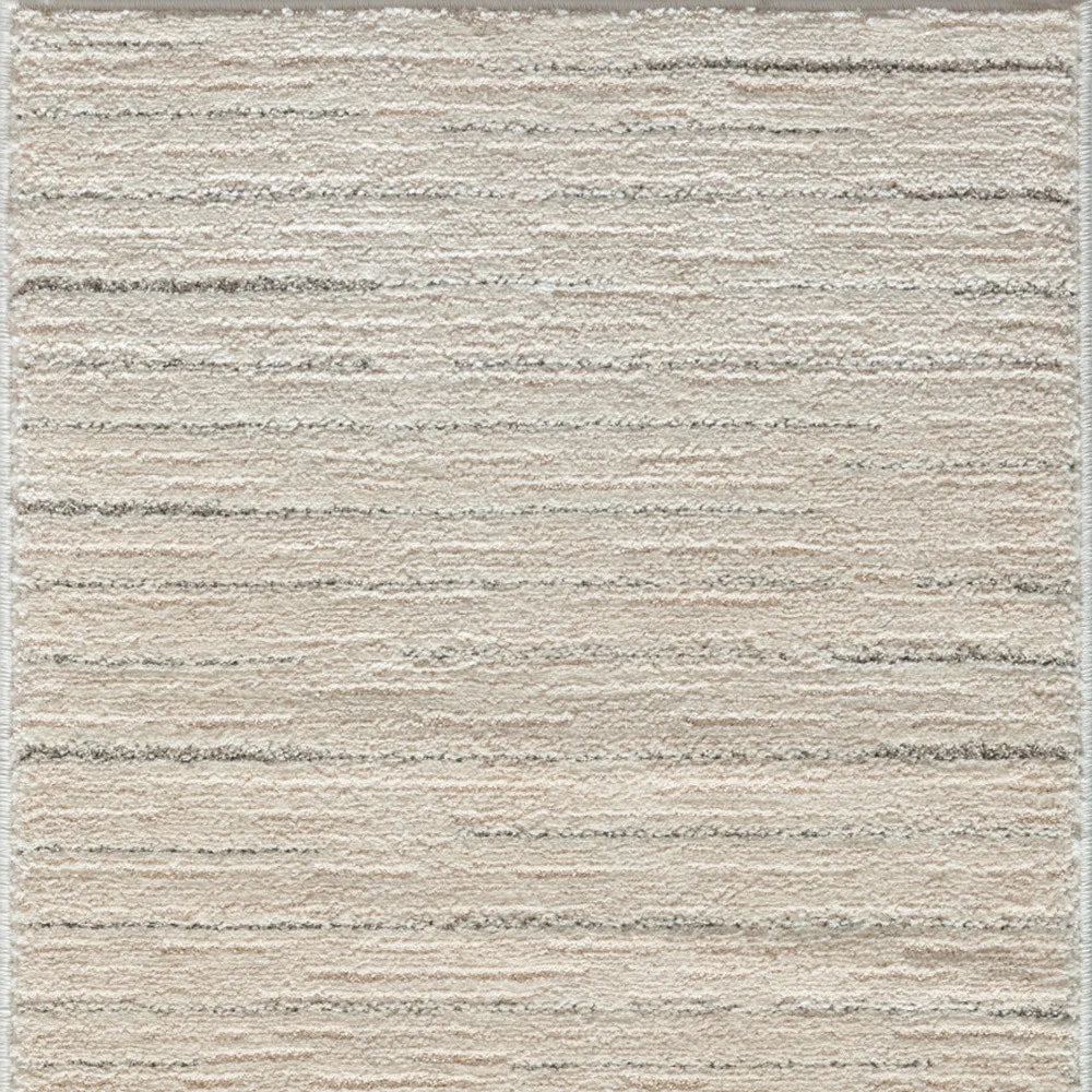 Modern Abstract Handmade Runner Rug Wool Polyester Cotton 