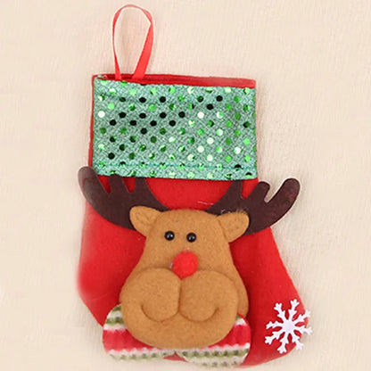 Mini calcetines navideños