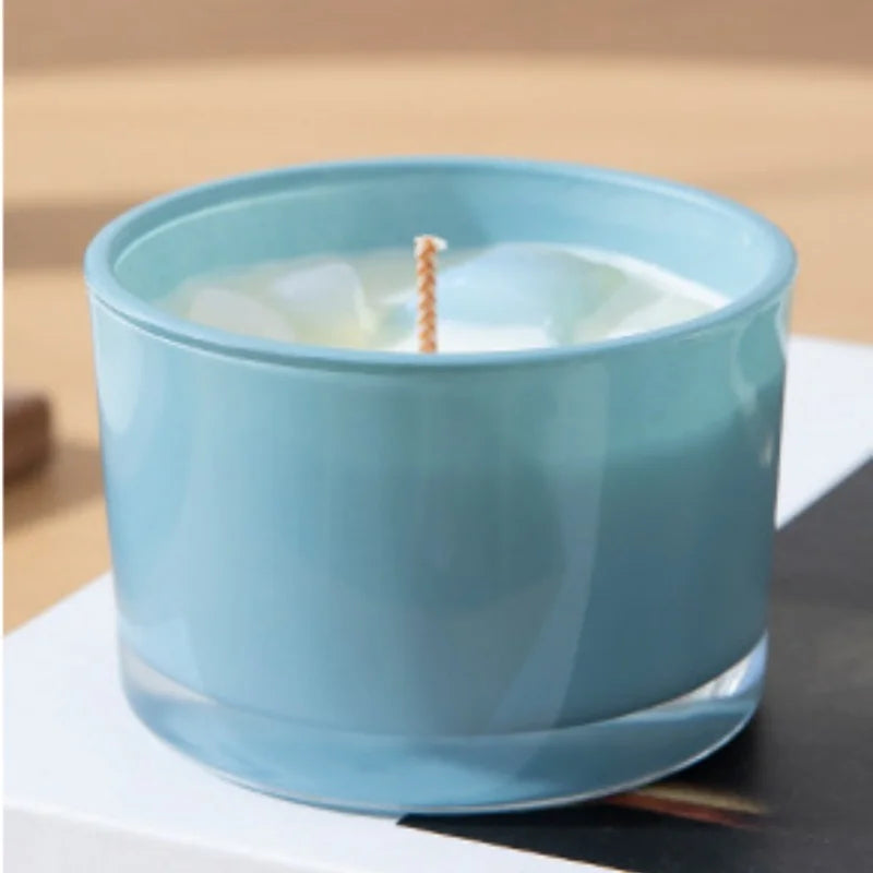 Velas perfumadas con cristales curativos