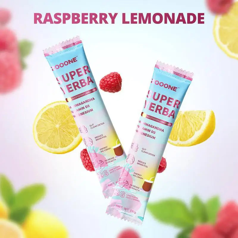 Té Super Yerba Mate Suplementos de hierbas mágicos para aumentar la energía Fibra dietética