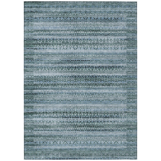 Boho Rug 8' X 10' Flat Weave Rectangular Hallway Pattern Washable 