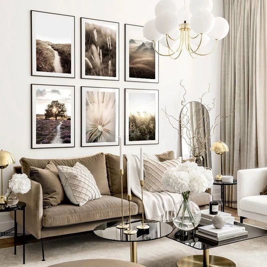 Modern Nordic Canvas Painting