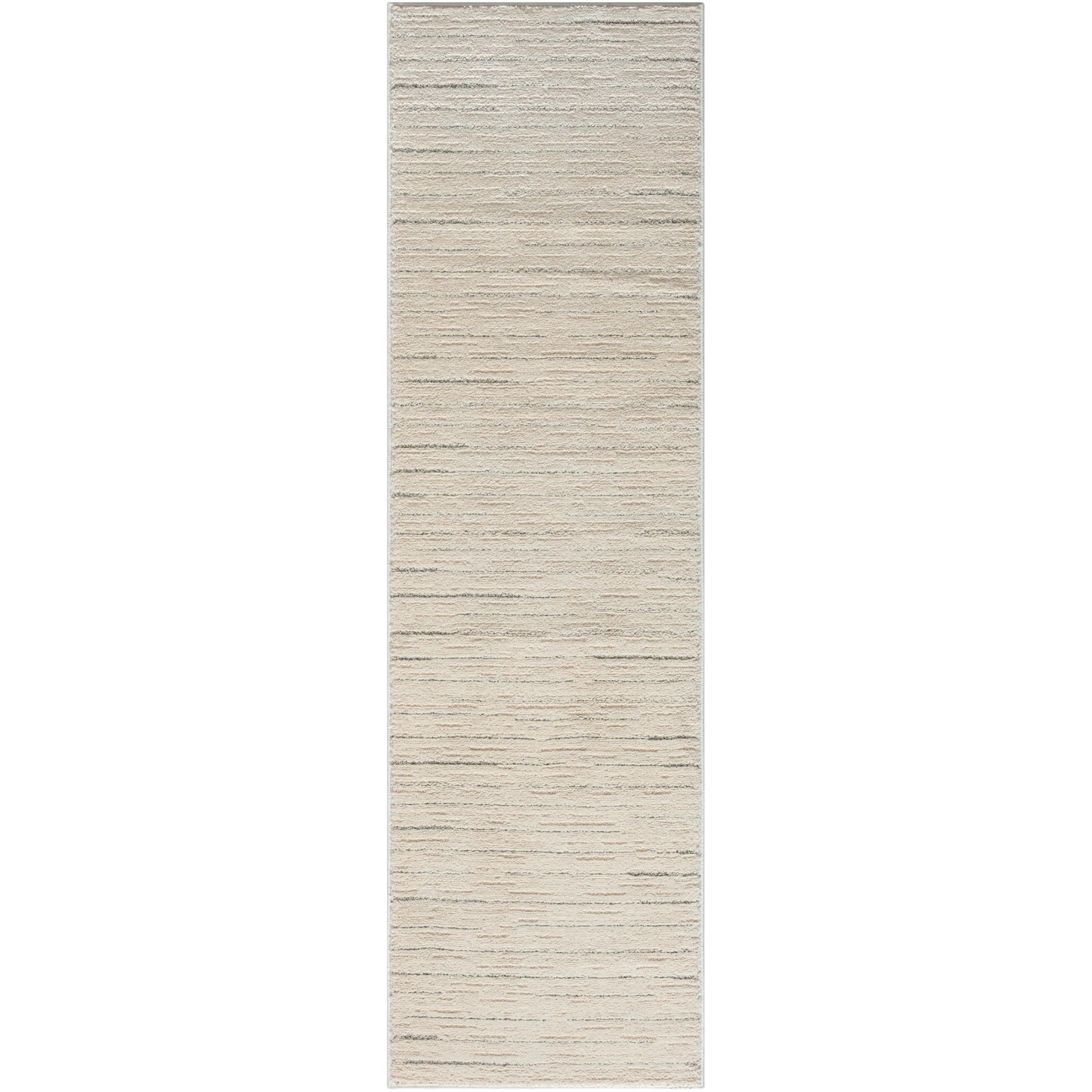 Modern Abstract Handmade Runner Rug Wool Polyester Cotton 