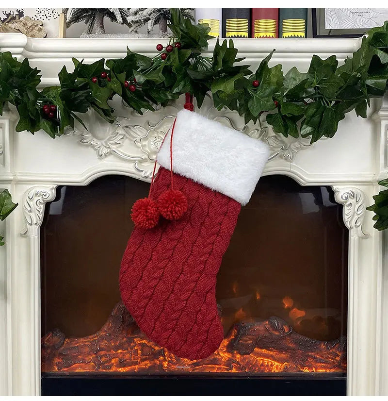 Plush Christmas Stocking 
