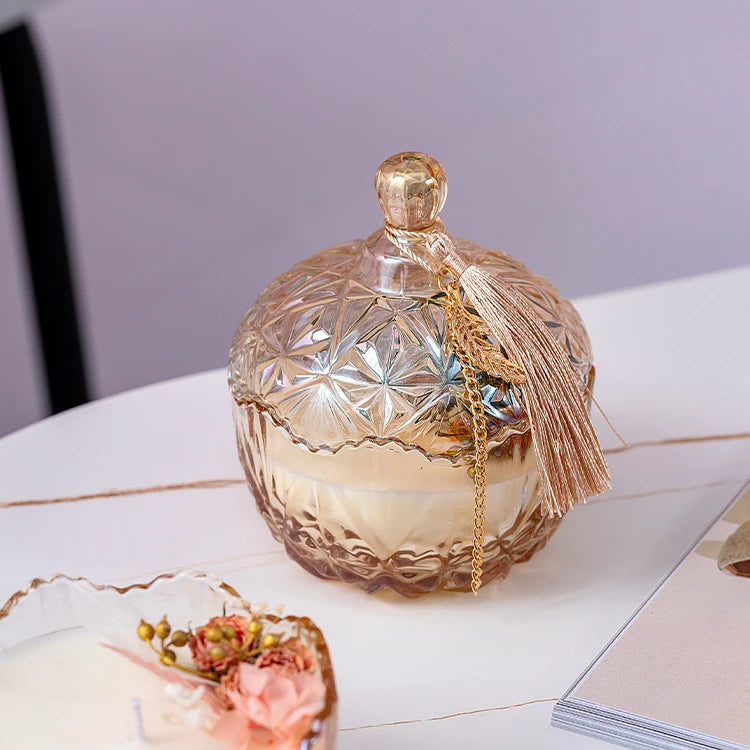 Soy wax candle and fragrance oils 