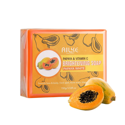 Jabón de baño natural para cara y cuerpo … leche de cabra, papaya, bamboo charcoal