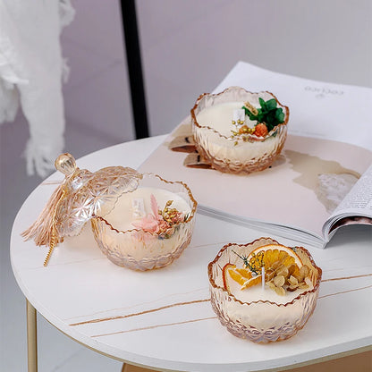 Soy wax candle and fragrance oils 