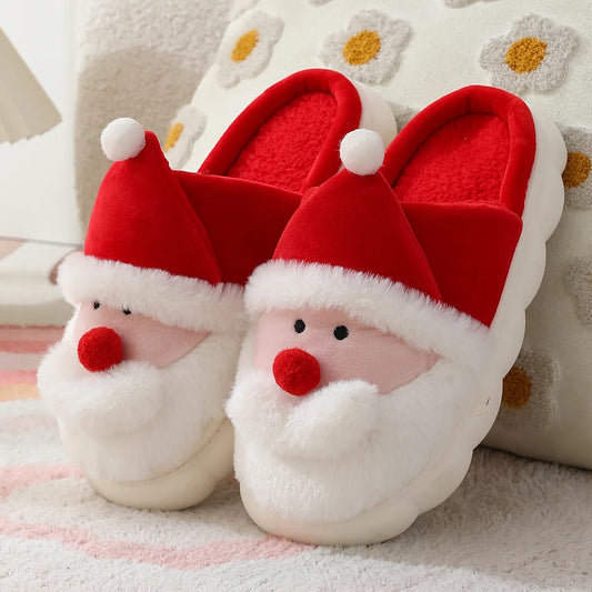 Zapatos de Navidad cálido Diseño de Papá Noel