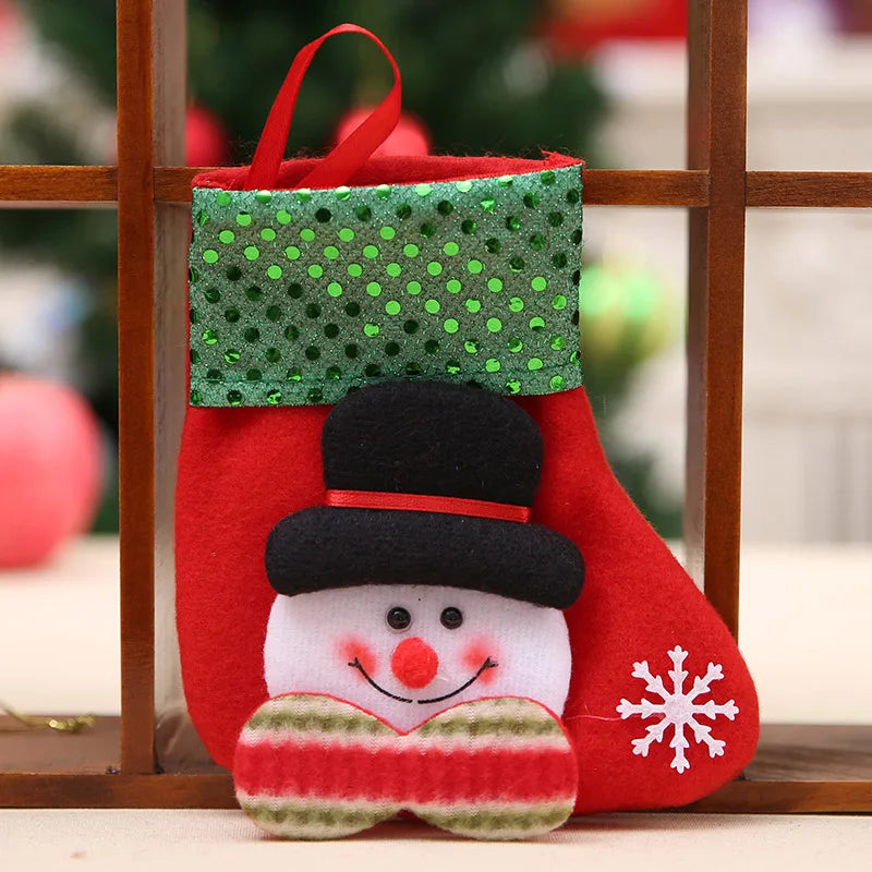 Mini calcetines navideños