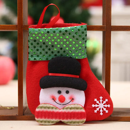 Mini calcetines navideños