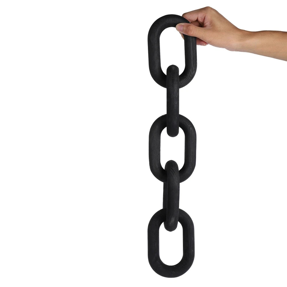 Cadena de Madera tallada a mano 5 eslabones