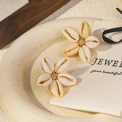 Pendientes de concha Bohemia