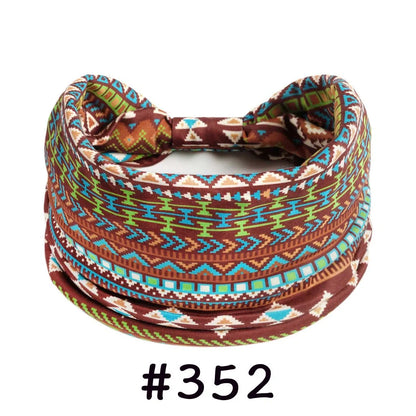 Diademas bohemias de algodón