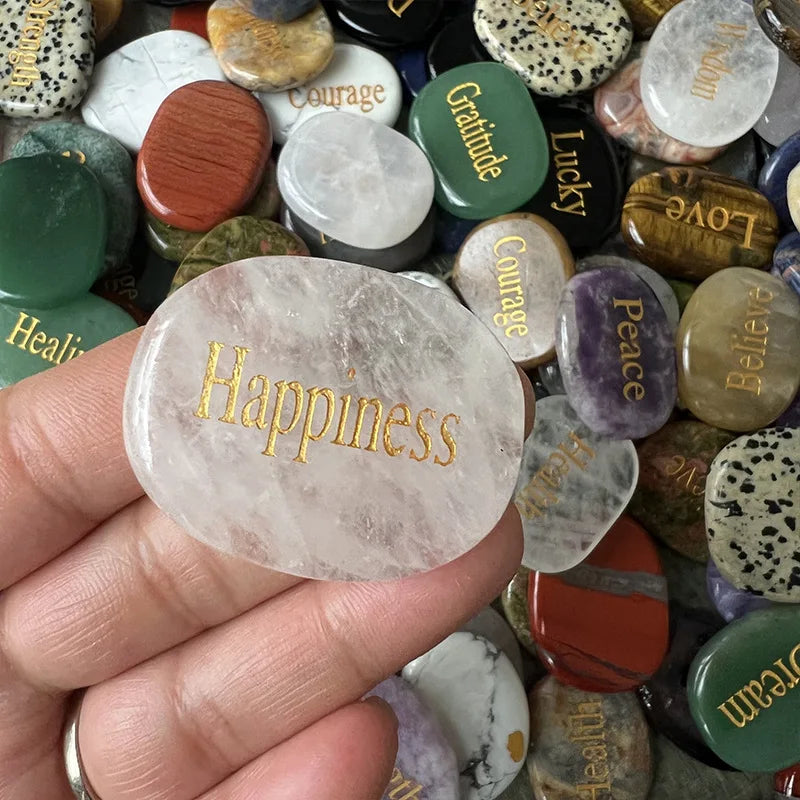 Roca de río natural altamente pulida