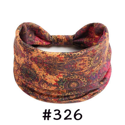 Diademas bohemias de algodón