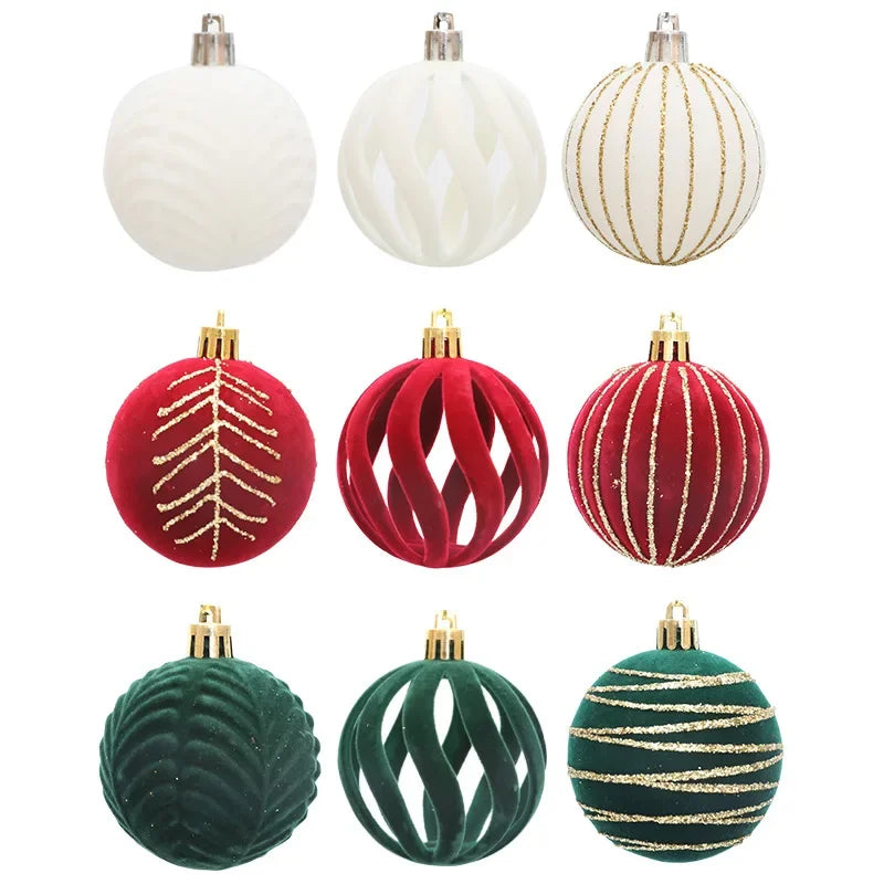 6 pieces/box 6 cm Christmas Balls