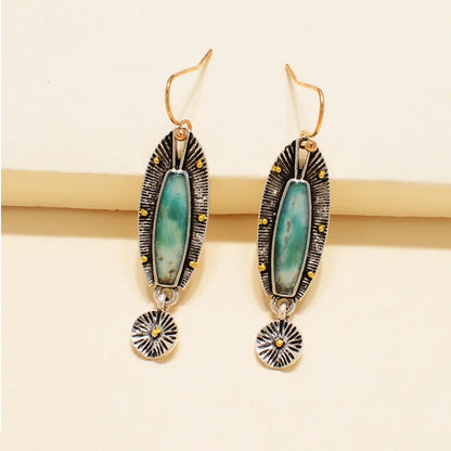 Retro Geometric Earrings