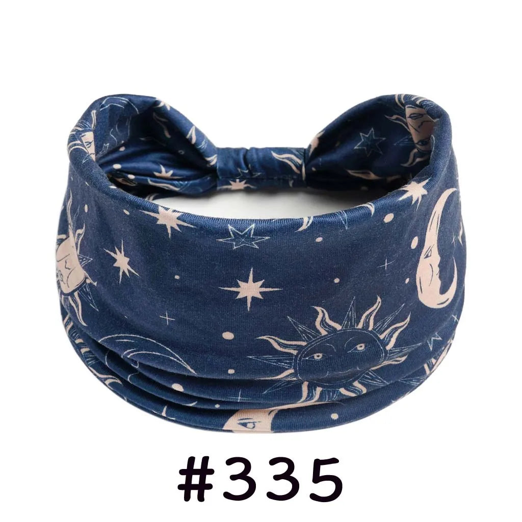 Diademas bohemias de algodón