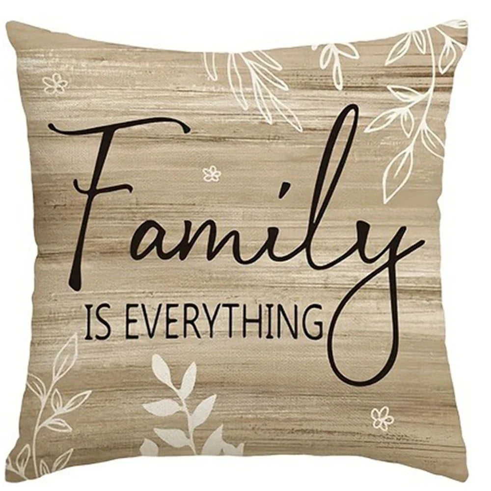 Funda de almohada decorativa para el hogar, diseño de patrón de pájaro, flor y planta, suave y cómoda