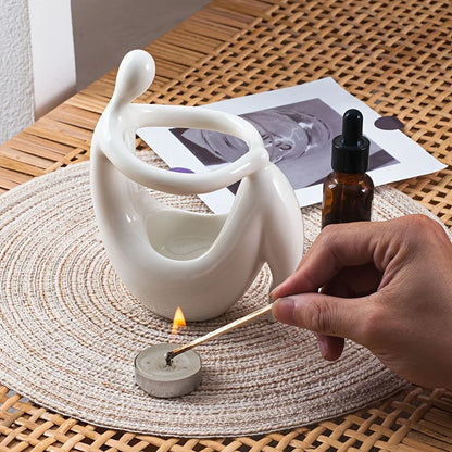 Quemador de incienso de cerámica